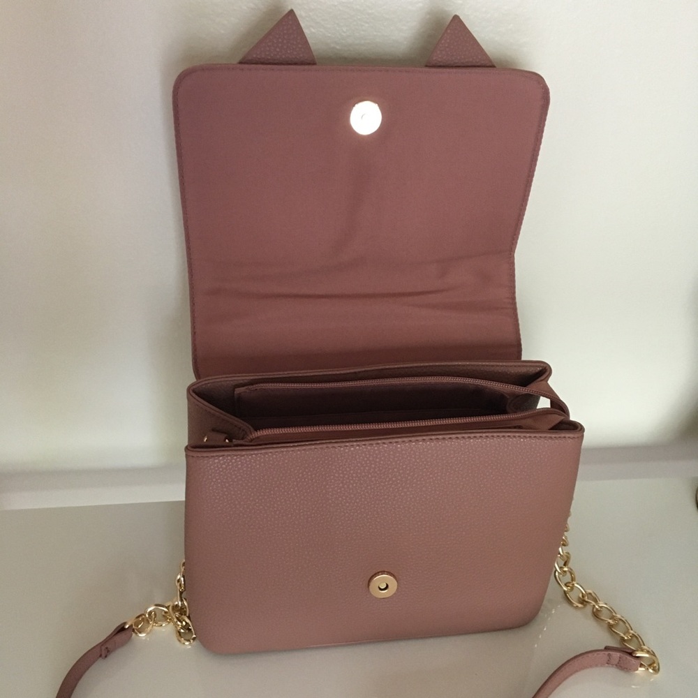 Large Bow Mauve Pink Harajuku Kawaii Handbag - Picture 7 of 10